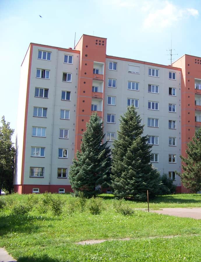 Panelák in Malešice, Prague, Czech Republic