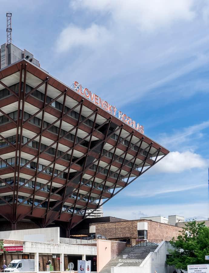 Slovak Radio Building, Bratislava, Slovakia