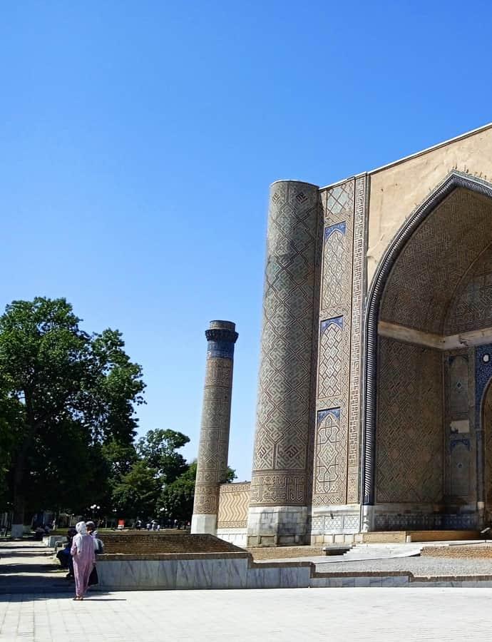 Bibi-Khanym Mosque, Samarkand, Uzbekistan