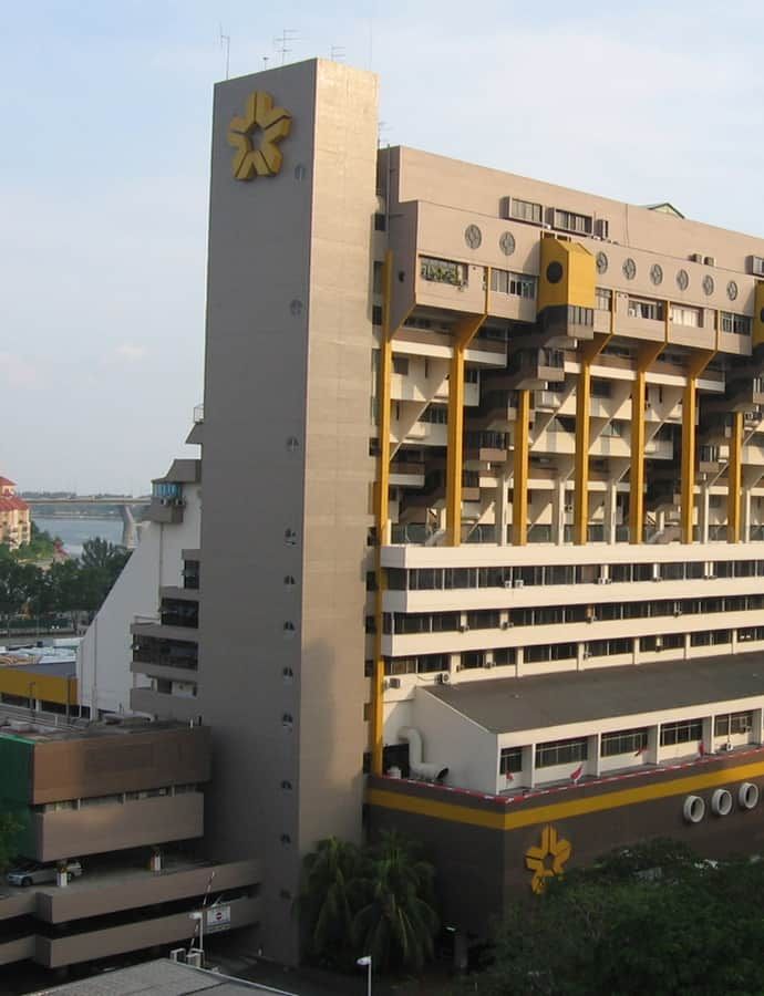 Golden Mile Complex, Singapore, Singapore: an example of Tropical Modernism