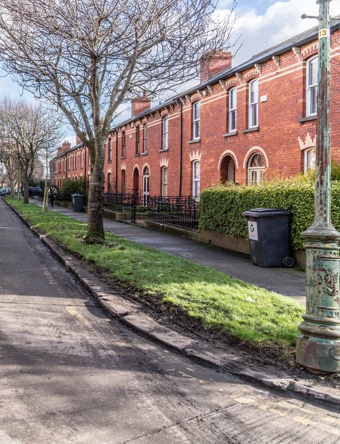 Victorian terraces, an example of Victorian Terrace