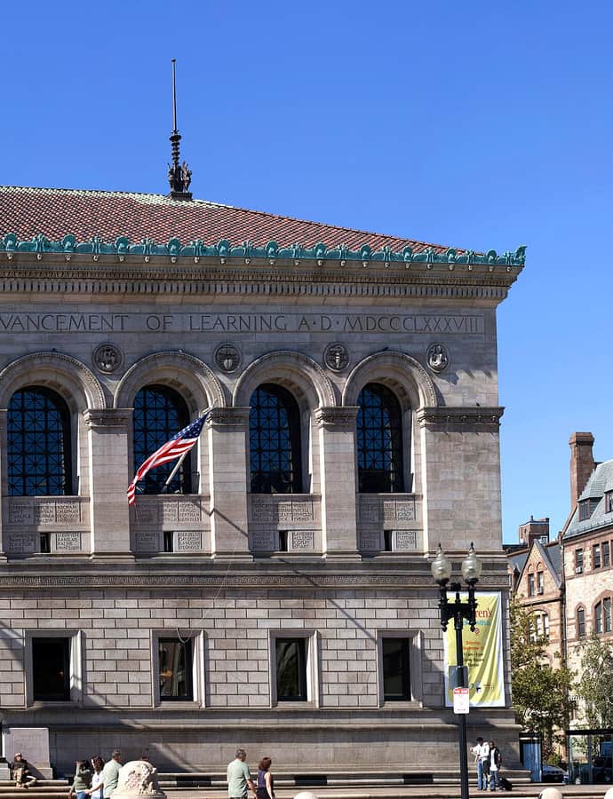 Boston Public Library, McKim Building
