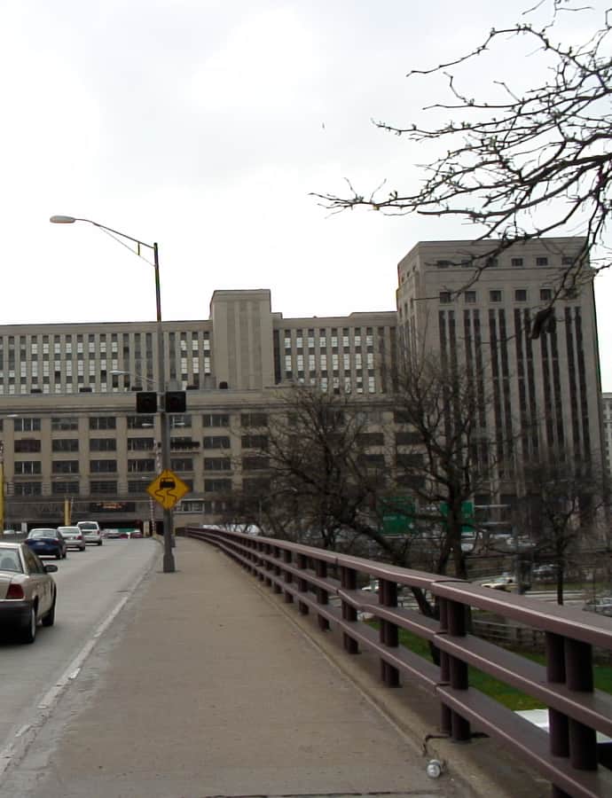 Old Chicago Main Post Office Building