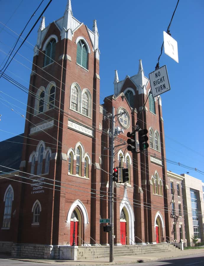 St. Vincent DePaul Church, Rectory, School, St. Ursula Home and Convent