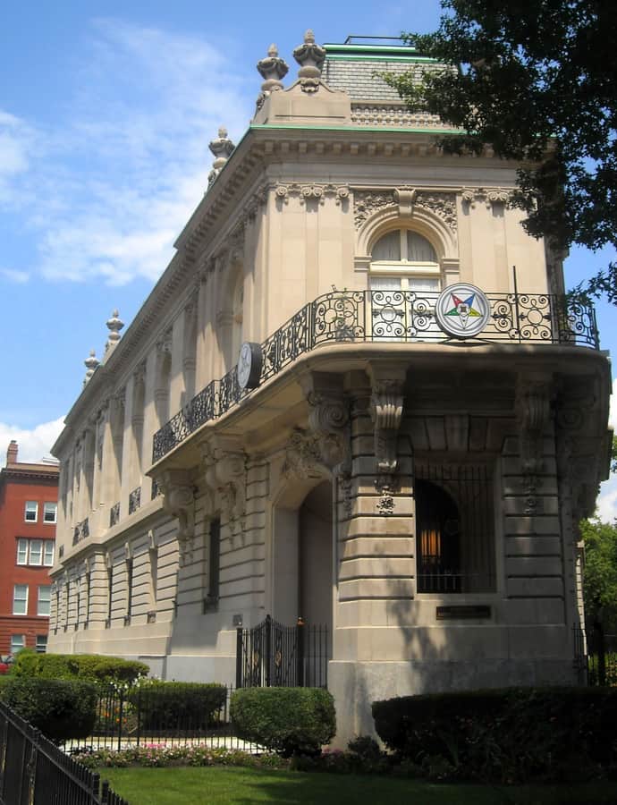 Belmont, Perry House (International Eastern Star Temple)