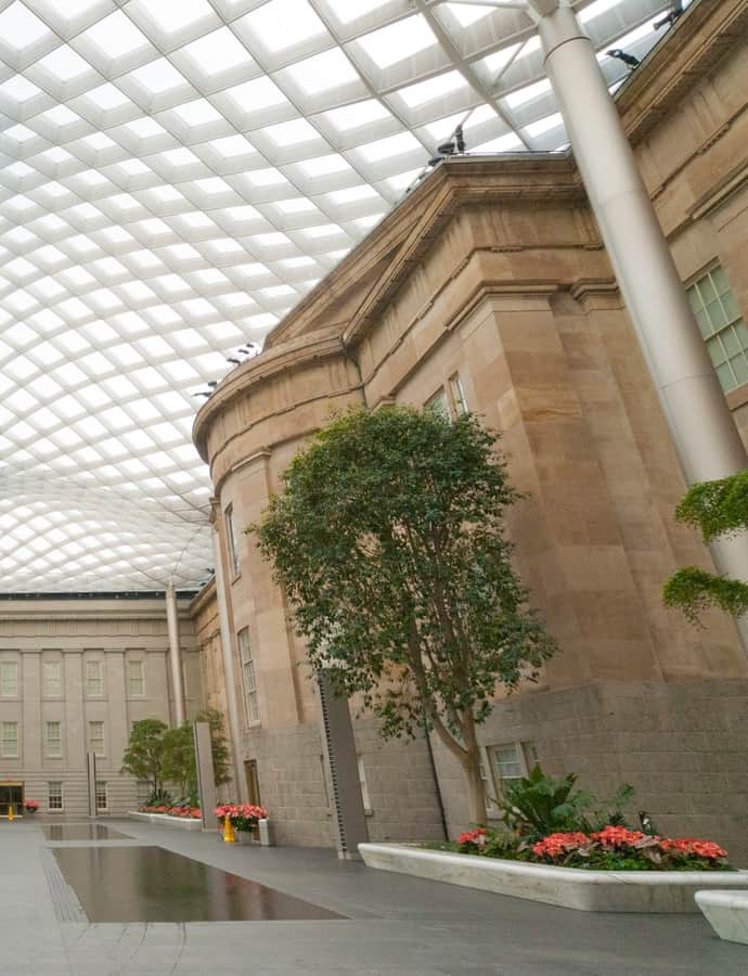 Robert and Arlene Kogod Courtyard