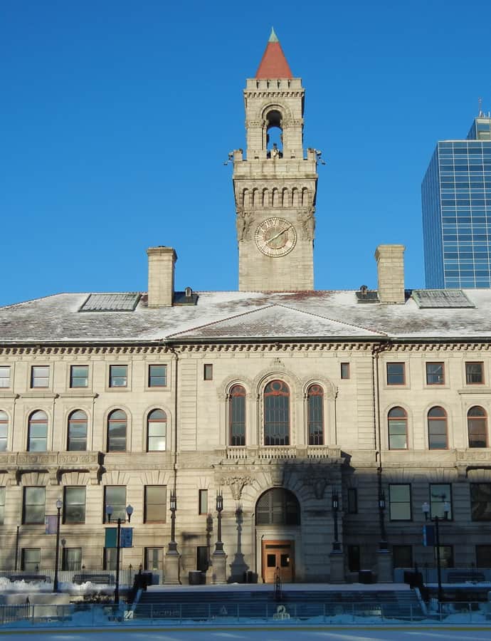 Worcester City Hall and Common